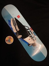 SUPER RARE Chocolate Huf Skateboard Deck Police LA Cop Car Keenan Milton picture
