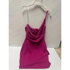 Lulus Pink Cowl Neck Mini Dress Size Small NWT Spaghetti Strap Bodycon picture