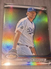2012 Topps Finest - Clayton Kershaw #50 Refractor picture