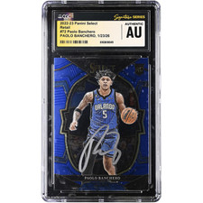 🪙2022-23 Panini Select Retail Paolo Banchero Rookie RC AUTO CGC Authentic #72 picture