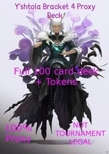 Y'shtola, Night's Blessed Bracket 4 Custom Playtest Commander Deck MTG picture