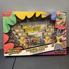 Pokemon TCG Ascended Heroes Mega Lucario Premium Poster Collection SEALED✅ picture