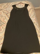Women Black Dress Talbots Size 8, New With No Tags picture