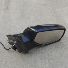 2014 - 2018 CHEVROLET SILVERADO GMC SIERRA RH DOOR MIRROR CHARCOAL OEM 23499419 picture