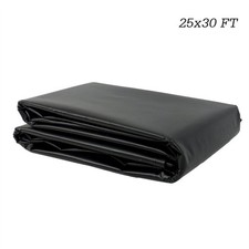 25 x 30 FT Waterproof Black HDPE Reinforced Flexible Pond Liner For Waterfall picture