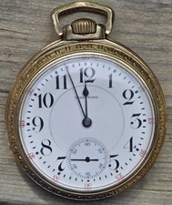 1901,Waltham Vangaurd Size 16,23 Jewels,R.R. Grade Pocket Watch.FREE SHIPPING. picture
