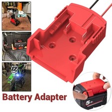 Battery Adapter Compatible with Milwaukee M18 Wiring 18V DIY Dock Power Wheel picture
