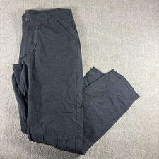 Kuhl Deceptr Pants Mens 34x30 Gray Microfiber Chino Stretch Travel Outdoor picture
