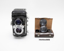 *BEAUTIFUL* Yashica 635 [120 Film] W/ Full 35mm Adapter Kit - CLA'd - US SELLER picture