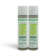 NEW Bath & Body Works Crisp & Clean Fine Fragrance Mist 8 fl oz— 2-Pack picture