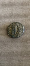 Larissa in Thessaly  350BC Ancient Greek Coin Nymph facing Horse Rare i33867  picture
