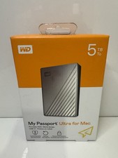 WD 5TB My Passport Ultra for Mac Portable HDD Silver - WDBPMV0050BSL picture