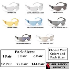 PYRAMEX INTRUDER SAFETY GLASSES ANSI Z87+ WORK EYEWEAR - LIGHTWEIGHT, SUNGLASSES picture
