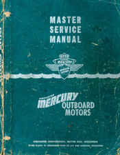 KIEKHAEFER MERCURY OUTBOARD MASTER DEALER SERVICE MANUAL MODELS UP TO 1955 CD picture