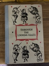 VTG 1956 Through The Looking Glass Junior Deluxe Edition Water Damage picture