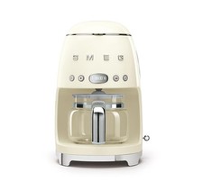 Smeg DCF02CRUS Cream 50s Retro Style Drip Coffee Machine (Open Box) Box Damage picture