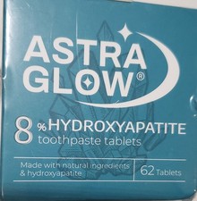 astra glow 8% hydroxyapatite toothpaste tablets picture