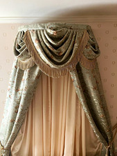 Custom Lined Valence Floral Canopy For Bedroom, Ritz Hotel Paris inspired picture