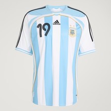 Adidas Argentina Authentic 2006 Soccer Jersey Messi Men's Size JN3708 (4) picture