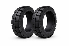 2-14X4-1/2X8 SOLID TIRES 14X4.5X8  SOLID TIRES   for TOYOTA , CAT YALE picture