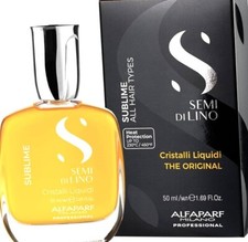 AlfaParf Semi Di Lino Sublime Cristalli Liquidi  Serum 1.69 fl oz NEW PACKAGE picture