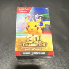 Pokémon TCG 30th Celebration English Booster Bundle Box - 6 Booster Packs picture