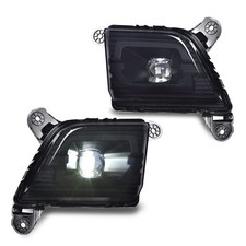 Front LED Fog Lights, Passenger Smoky Lens Black Housing picture