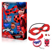 Miraculous Ladybug Dress Up Set With Mask Earrings Yoyo And Tikki Kwami picture