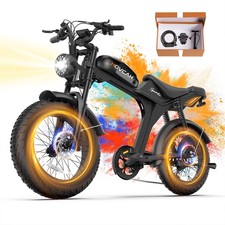 MOVCAN V70 2500W Peak Motor 35mph 52V 23.4Ah Battery Electric Bike for Adults picture