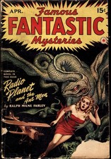 FAMOUS FANTASTIC MYSTERIES April 1942  Virgil Finlay cover picture