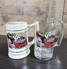 Vintage 1997 #24 Jeff Gordon DuPont Mug Set Glass Stein NASCAR Hendrick picture