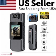 20 Hour 1080P Camcorder Mini Police Body Camera HD 180° Video DVR IR Night Cam picture