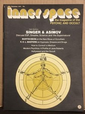 Rare 1970 Vol. 1, No. 1 Inner Space, Psychic, Hollywood And The Occult, Asimov picture
