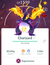 Shiny Charizard Gigamax - MlNl PTCs  -  Read Description picture