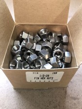 (500 Pieces)  1/2-20 Hex Nuts Finished 316 Stainless Fine 1/2