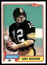 1981 Topps #375 Terry Bradshaw picture