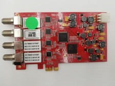LOT OF 10 TBS-6985 PCIe DVB-S2 Quad Tuner Satellite TV Card picture