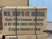 U.S. Military MRE Ready to Eat Meals 11/25 Date Choice of Menu A or B emergency picture