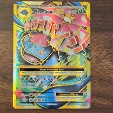 The Pokémon Company Pokémon TCG M Venusaur EX 100/108 Evolutions FA Holo EN picture