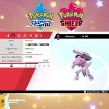 Mythical22 Genesect 🔷Event Pokemon Sword & Shield 🔷 Game GameStop 🔷 UNTOUCHED picture