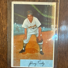 Bowman 1954 Bowman Johnny Pesky #135 Detroit Tigers MLB Baseball Base Set picture