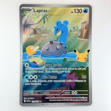 Lapras 131/128 : Illustration Rare - Pokemon 30th Celebration (30C) / NM picture