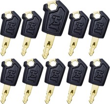 10 Pcs CAT Caterpillar Keys Heavy Equipment Ignition Keys 5P8500 5P-8500 picture