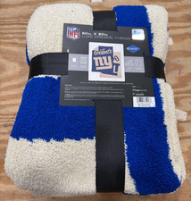 New York Giants Luxe Dreams Throw Blanket 60