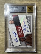 2015 Knockout Thoughts from the Boss Jon Jones Dana White Auto /50 BGS 9 Auto 10 picture