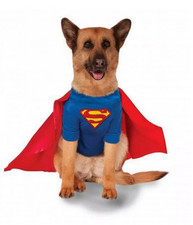 Rubies DC Comics Superman Costume with Sleeves for Big Dogs Large Breeds picture