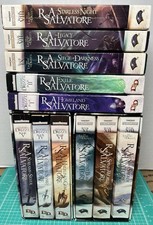 R.A. Salvatore Forgotten Realms Legend of Drizzt Lot Of 11 Paperback Books picture