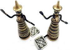 Vintage Hans Teppich Miniature Judaica Biblical Figurine Set Of 2 picture