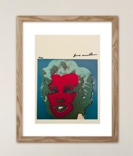 Andy Warhol, Original Signed Print with COA and $3,500 Appraisal.* picture