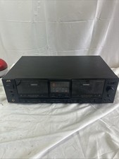 Vintage JVC TD-W501 Stereo Double Cassette Deck Auto Reverse Tested picture